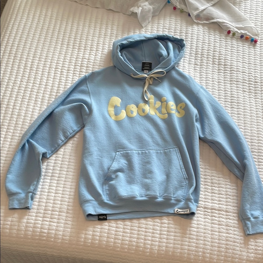 Cookies Light Blue Hoodie